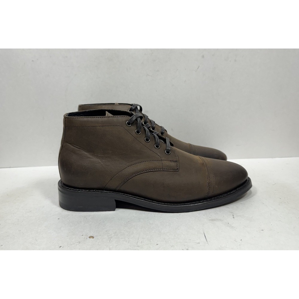 Thursday Boot Co. The Cadet Cap Toe Leather Boots Tobacco Men's Size 8.5
